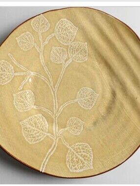 Cabela's FERNS River Birch Stoneware  Cabela’s PLATES  11 1/2' STUNNING EUC